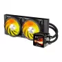 CPU water cooling Darkflash DE240 (black) — 240mm radiator, AIO liquid cooler