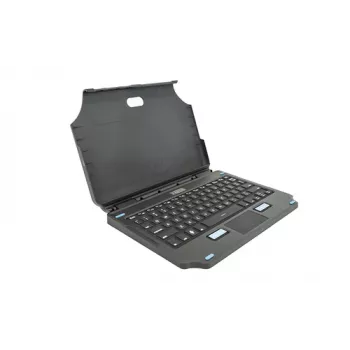 Gamber-Johnson mobile device keyboard QWERTY UK English, Pogo Pin, USB-C power, for Samsung Tab Active4 Pro, Black