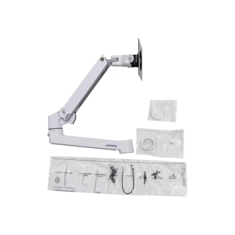 Ergotron LX Extension and Collar Kit - Mounting Component (articulating arm, installation elements, Cap Cover, pole collar)