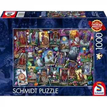 Card jigsaw puzzle, schmidt spiele Mysterious Tarot Cards — 1000 pieces