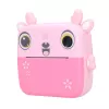 Extralink Set | Thermal Printer EPP-005 Pink + Thermal Paper 3 Rolls | fawn