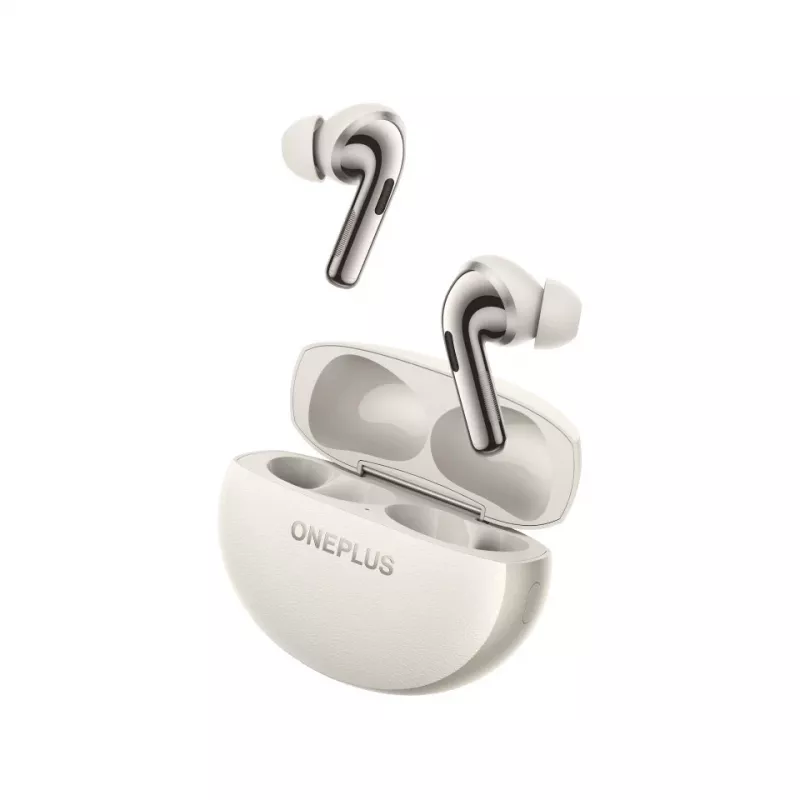 OnePlus Buds Pro 3 Wireless Bluetooth Headphones, White