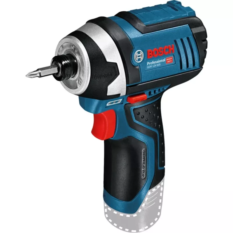 Bosch GDR 12V-105 Professional 2600 RPM Black, Blue, Red