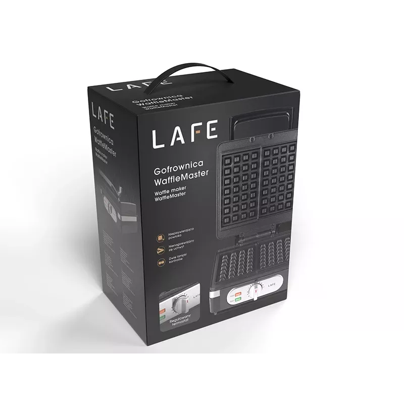 Waffle maker LAFE WaffleMaster GFB-003 1400W with non-stick plates