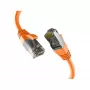 EFB-Elektronik CAT8.1 ORANGE 2m RJ45 Patch Cable S/FTP PIMF LSZH 2000MHZ 40GB Network Cable Manufacturer: EFB Elektronik (EC020200281)