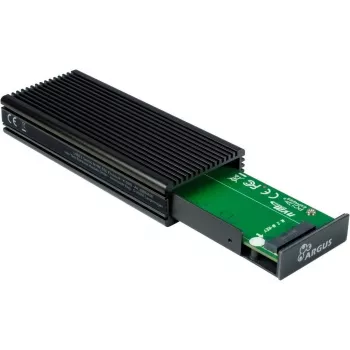 SSD enclosure Inter-Tech K-1685 Black M.2