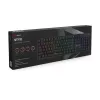 Mechanical gaming keyboard SAVIO STYX Outemu Red — Full-size 104-key USB wired, RGB, ANSI US International, 1.5 m, Black