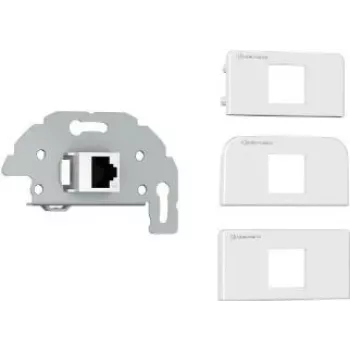 Kindermann 7456000526 RJ-45 Grey - White Socket Outlet (7456000526)
