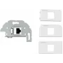 Kindermann 7456000526 RJ-45 Grey - White Socket Outlet (7456000526)