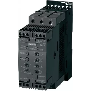 Siemens Soft Starter Motor Power at 400 V 22 kW Motor Power at 230 V 11 kW 400 V/AC Rated Current 45 A 3RW4036 (3RW4036-1BB14)