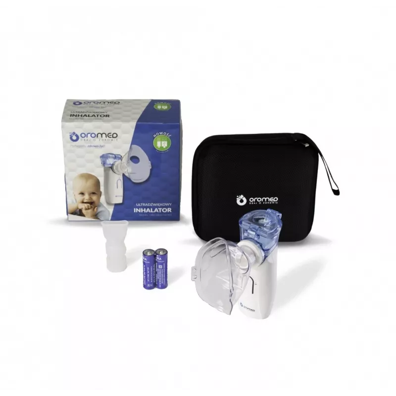 ORO-MED Oro-Mesh Family breathable nasal face mask, adjustable white