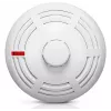 Smoke detector SATEL ASD-200 wireless surface-mounted, 3V battery, Ø108 mm, 61 mm height
