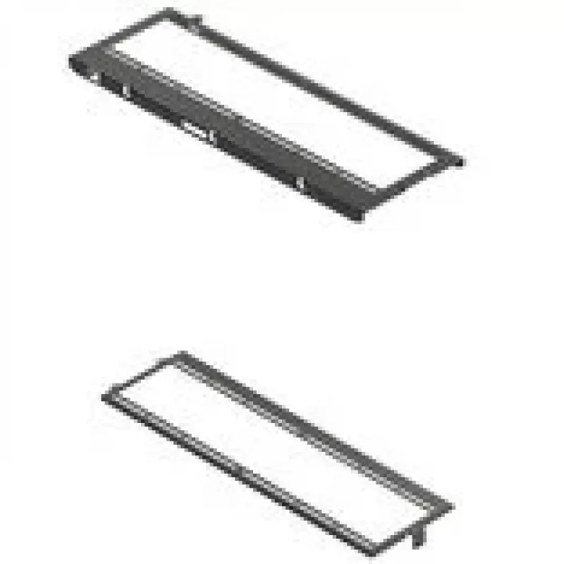 HAVN HS 420 Fan Brackets for 360 mm Radiators - black
