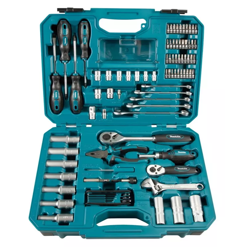 Mechanics Tool Set Makita E-08458 87 Tools