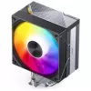 CPU cooler Jonsbo CA40 BLACK ARGB, 120 mm PWM fan, 225W TDP, black