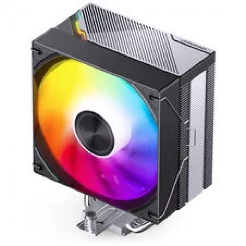 CPU cooler Jonsbo CA40 BLACK ARGB, 120 mm PWM fan, 225W TDP, black