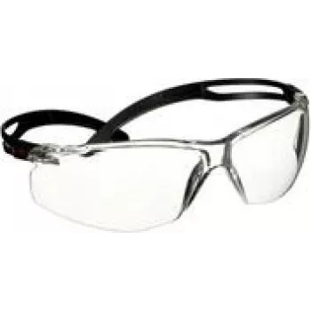 3M SF501ASP-BLK safety eyewear Safety glasses Polycarbonate (PC) Black