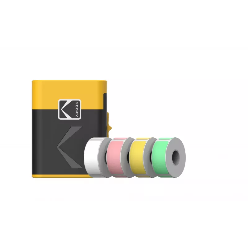 Label printer cartridge bundle Kodak M50 Label Era, yellow refill cartridge M50Y with 13 label rolls