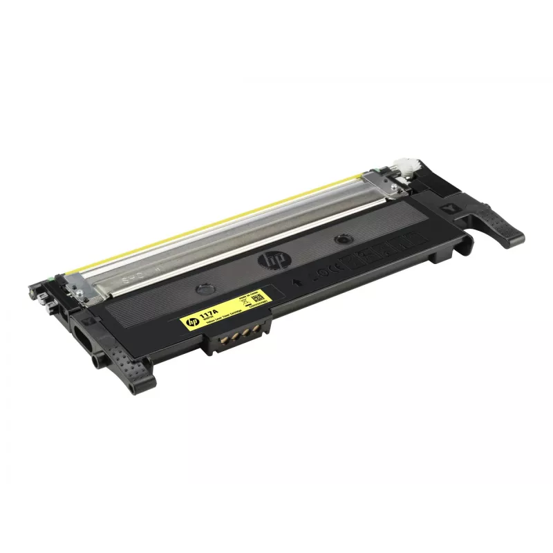 HP 117A Yellow Original Laser Toner Cartridge. Colour toner page yield: 700 pages, Printing colours: Yellow, Quantity per pack: 1 pc(s)