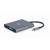 Gembird a-CM-COMBO6-01 Laptop Dock/port Replicator USB 3.2 Gen 1 (3.1 inch)
