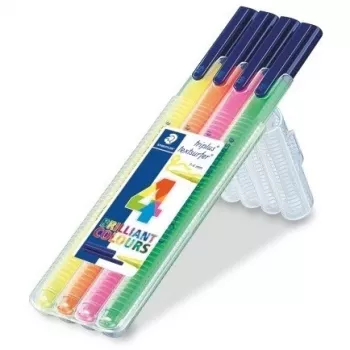 Marker Staedtler 362 SB4 4 pc(s) Green Orange Pink Yellow