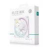 120 mm White PC Case Fan DeepCool FL12 WH, 2150 RPM, PWM, 55 CFM, 32 dB, FDB, 4-pin