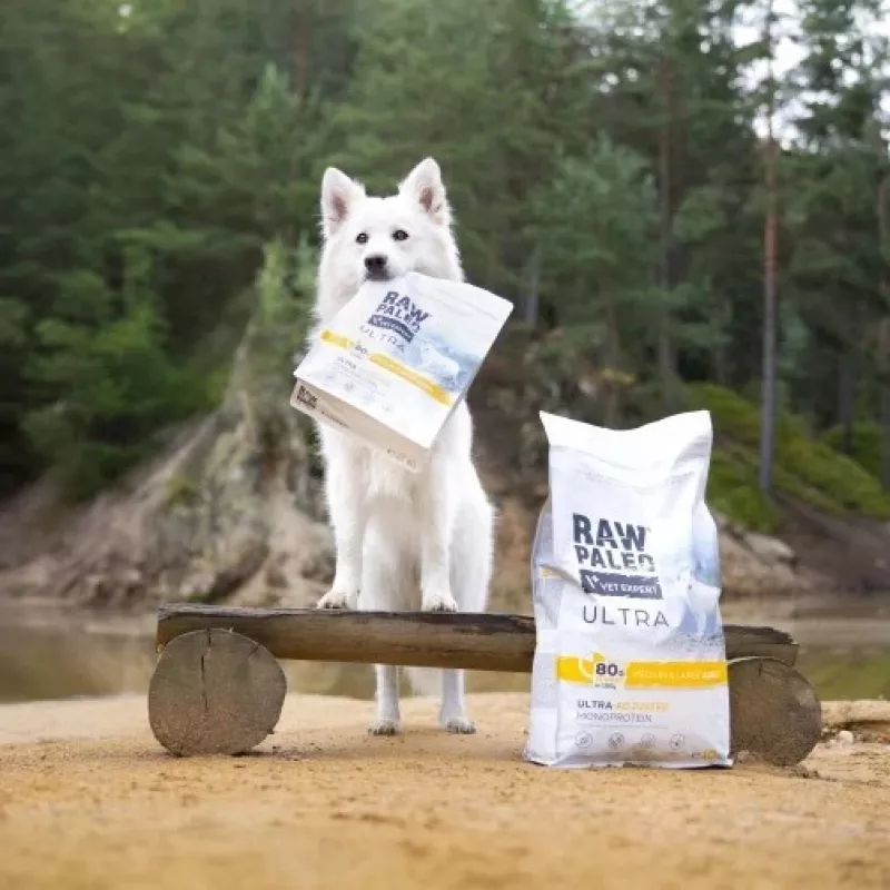 RAW PALEO Ultra Medium&Large Adult Turkey - dry dog ​​food - 10 kg