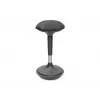DIGITUS Ergonomic Stool / Standing Aid, Height-Adjustable with Gas Pressure Spring, Black