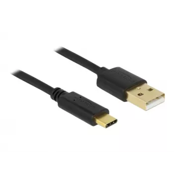USB cable DeLOCK 85209 USB 2.0 3 m USB A USB C Black