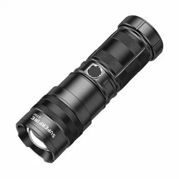 Flashlight Superfire GT60, 2600 lm, USB-C rechargeable handheld torch