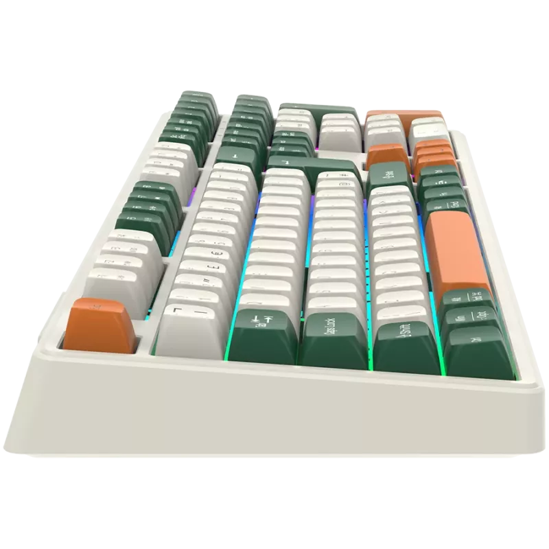 Mechanical wireless keyboard CANYON Shadder GKW-11 RGB White