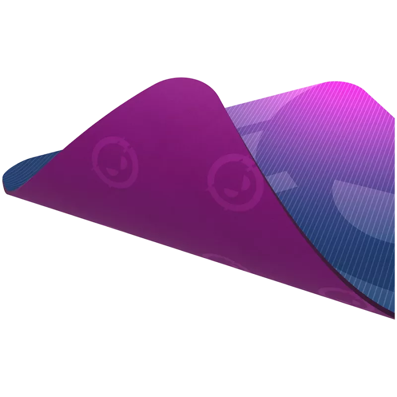 Gaming mouse pad Lorgar Main 135 Blue Purple 500x420 mm