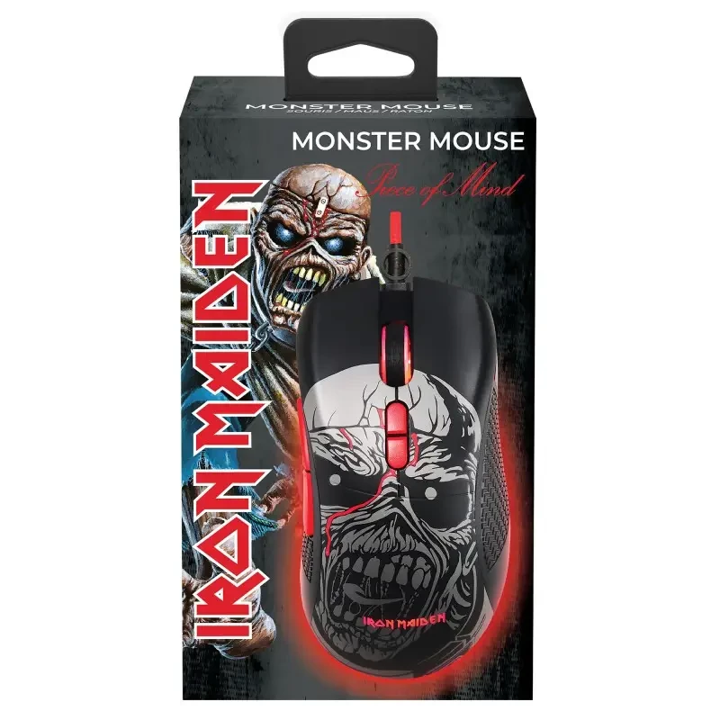 Gaming Mouse Subsonic Iron Maiden Piece Of Mind USB