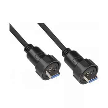 Good Connections Industrie-Plug S4 -USB 3.0 A-A 1m Cable