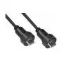 Good Connections Industrie-Plug S4 -USB 3.0 A-A 1m Cable