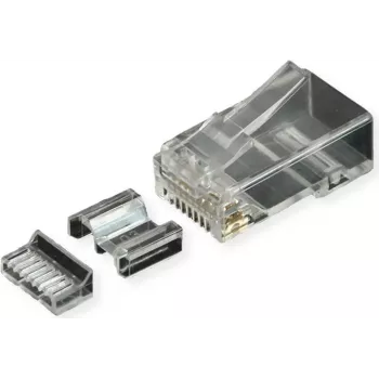 ROLINE RJ45-Plug Cat.6A Unshielded+Insert 10 pc(s) (21.17.3098)