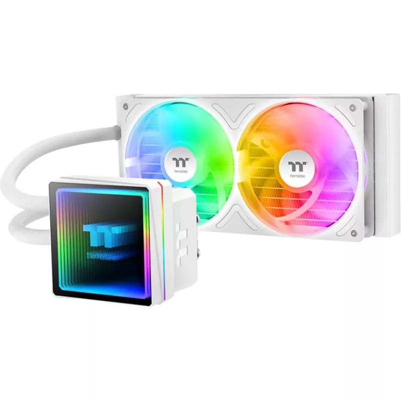 Liquid CPU Cooler THERMALTAKE TH240 V3 ARGB Sync AIO Snow Edition