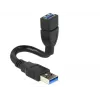 USB Cable DeLOCK 0.15m 2xUSB3.0-A