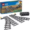 Construction toy set LEGO City 60238 – railway switch and accessories for playsets