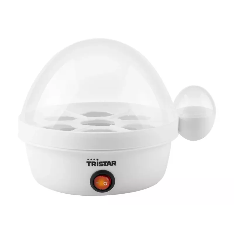 Egg boiler Tristar EK-3074 — capacity 7 eggs, 350 W, transparent/white