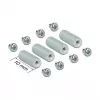 Screw/Bolt DeLOCK 18218 Metal Metallic