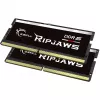 SO-DIMM 32 GB DDR5-4800 (2x 16 GB) Dual-Kit, Arbeitsspeicher schwarz, F5-4800S3434A16GX2-RS, Ripjaws, INTEL XMP