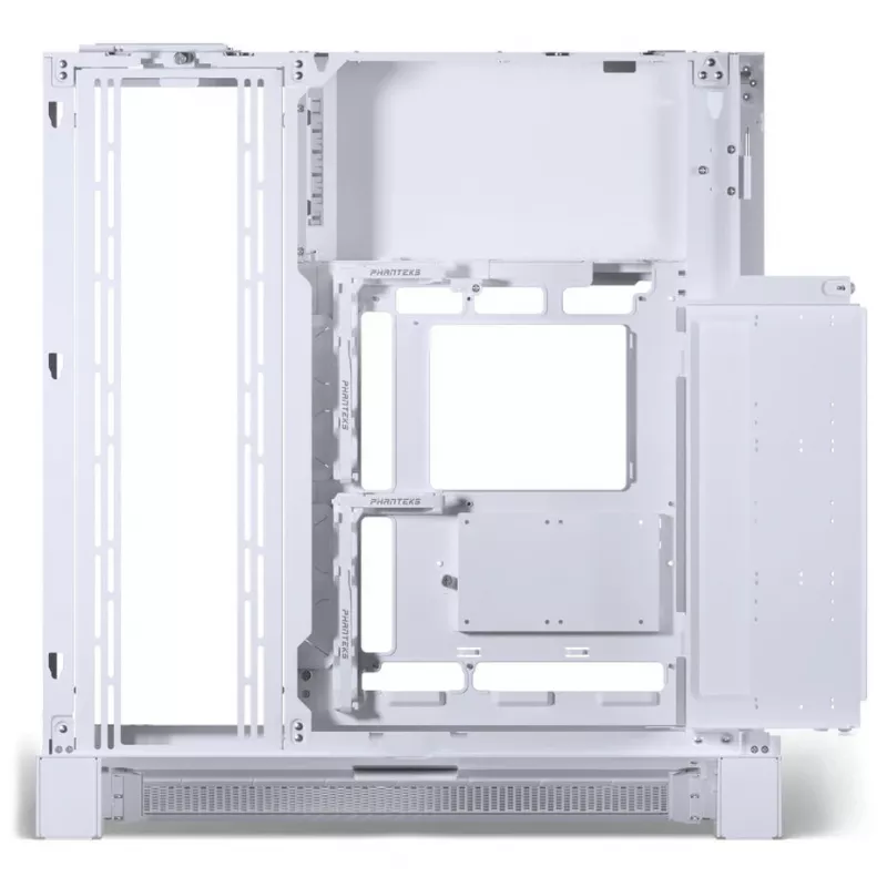PHANTEKS NV-Series NV9 MK2 PC-Enclosure, EATX, DRGB, Tempered Glass - White + M25 Gen2 PWM D-RGB Fan 3er-Pack - Reverse Blade, 140mm, White + DRGB Kit