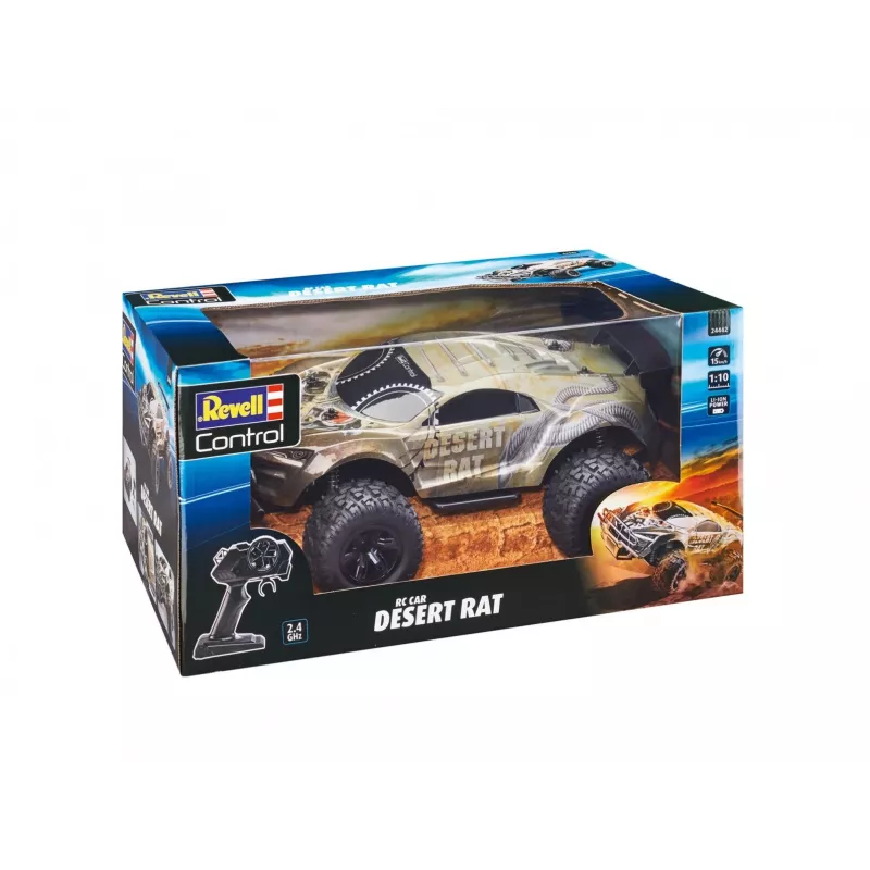 RC car REVELL Desert Rat (model 24442) — grey and black radio-controlled off-road vehicle