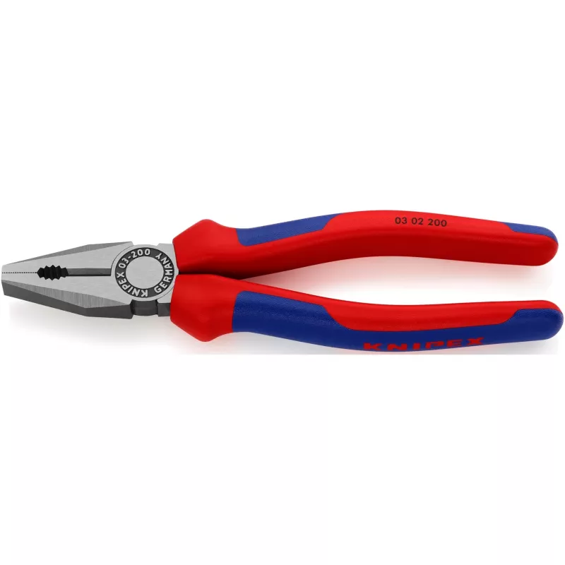 Knipex universal pliers, 2-component grips, 200mm