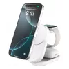 Indoor Charger Belkin UltraCharge 25w Qi2 3in1 Magnetic Charger EU White Round