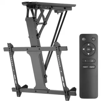 Electric ceiling TV mount MACLEAN MC-880 for 32–70 inch TVs, max 35 kg, VESA up to 600×400