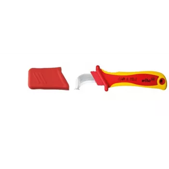 Cable stripper Wiha 246 78 SB Red Stainless steel Yellow 200 mm 142 g