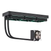 Gamemax | CPU Liquid cooler | HAILSTORM 360 LCD | Black