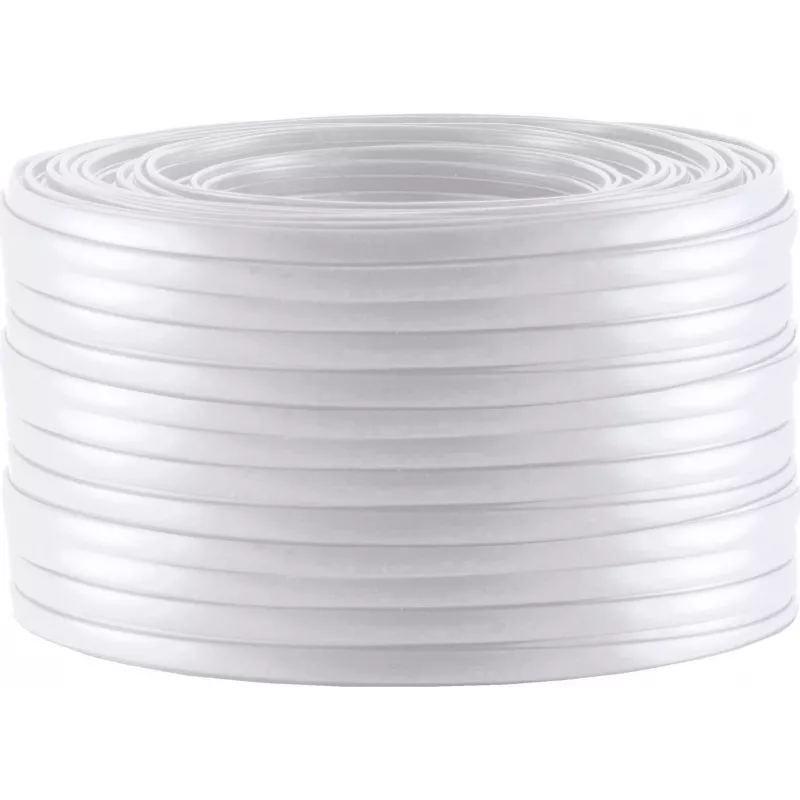 Flat telephone cable ShiverPeaks 76101-10 — 4-wire, 10 m, white